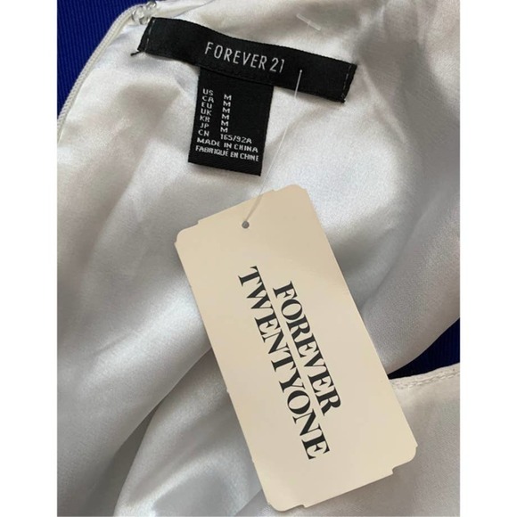 ♥ Forever 21 Sheath Color Block Dress - Picture 5 of 5